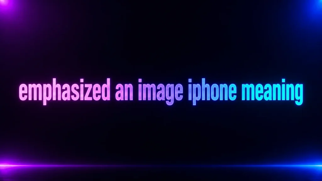 Emphasized an Image iPhone Meaning: What the “!!” Reaction Really Means